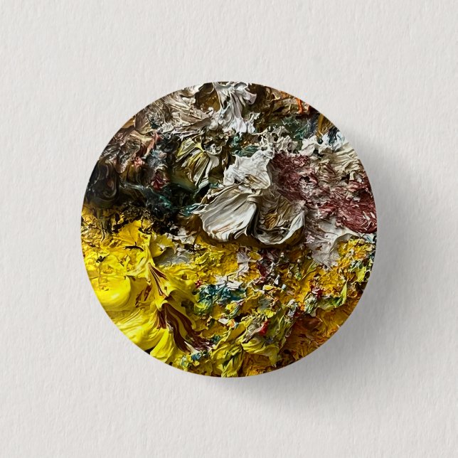 Artist's palette #1 button (Front)