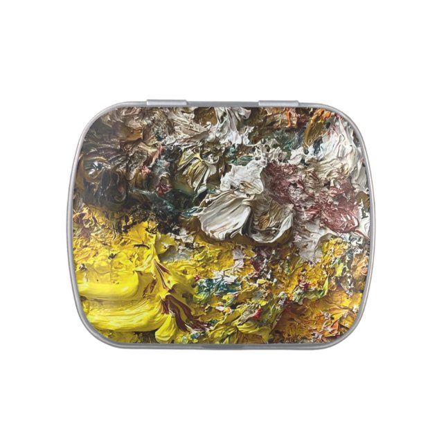 Artist's palette #1 candy tin (Top)