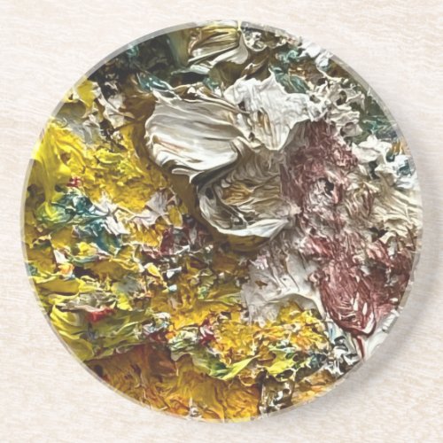 Artists palette 1 coaster