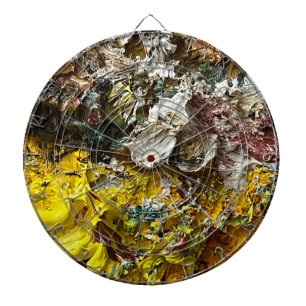 Artist's palette #1 dart board