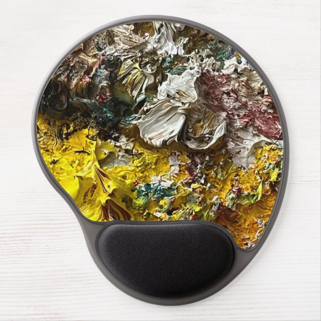 Artist's palette #1 gel mouse pad (Front)