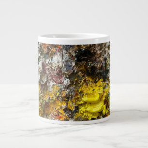 Artist's palette #1 giant coffee mug
