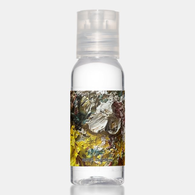 Artist's palette #1 hand sanitizer (Front)