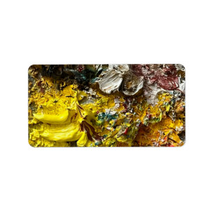 Artist's palette #1 label
