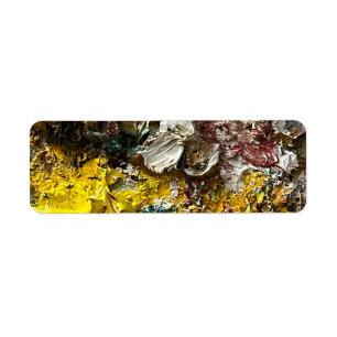 Artist's palette #1 label