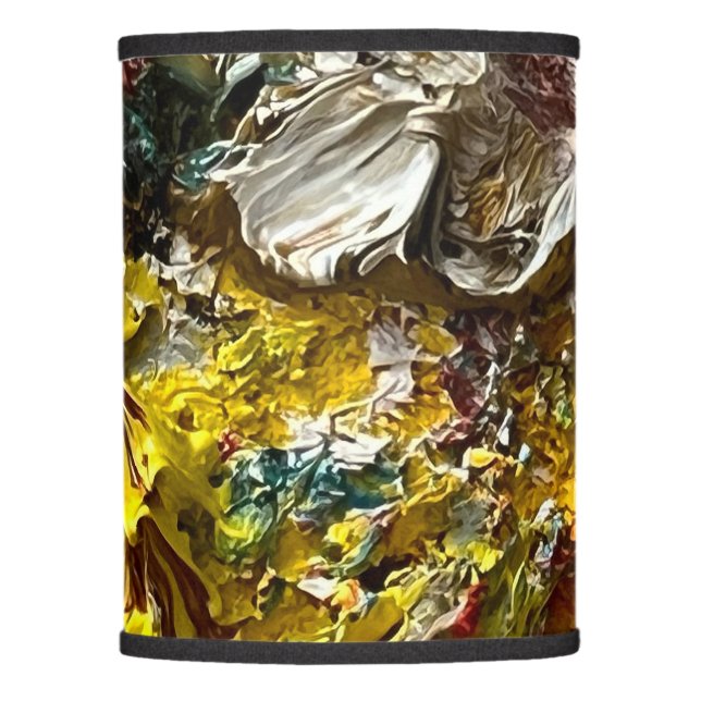 Artist's palette #1 lamp shade (Front)