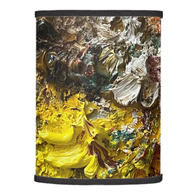 Artist's palette #1 lamp shade (Right)