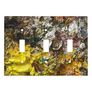 Artist's palette #1 light switch cover