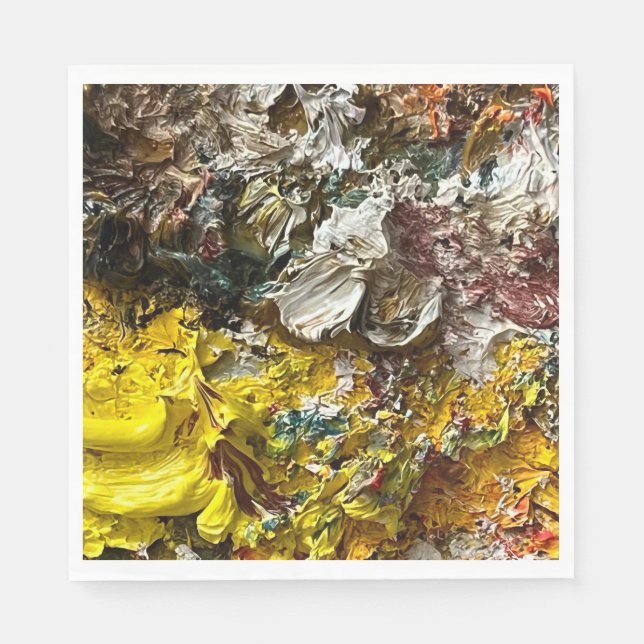 Artist's palette #1 napkins (Front)