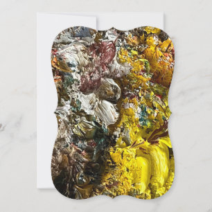 Artist's palette #1 note card
