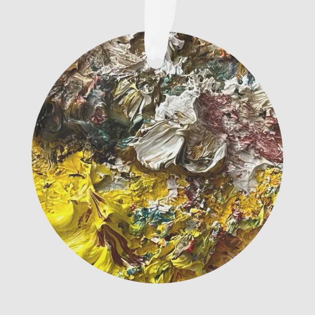 Artist's palette #1 ornament (Front)