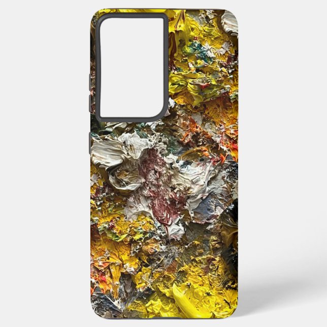 Artist's palette #1 samsung galaxy case (Back)