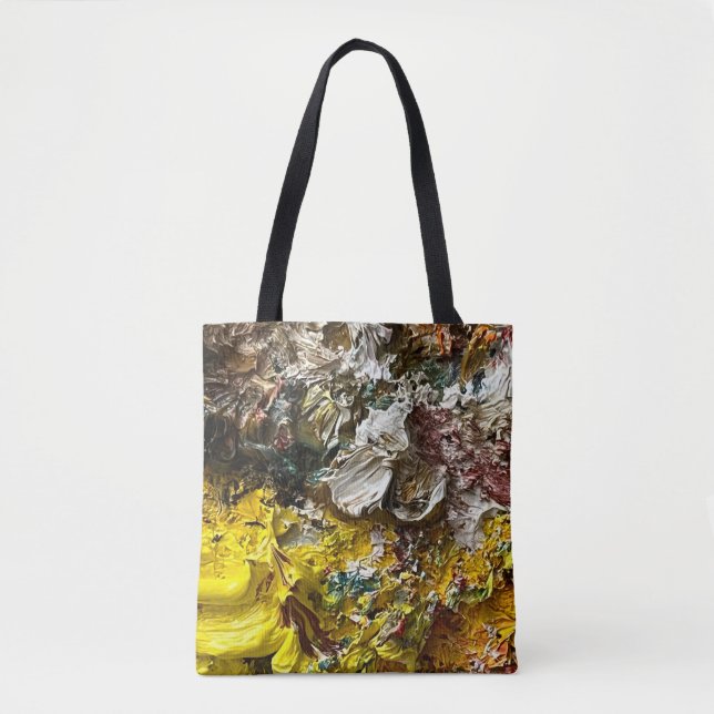 Artist's palette #1 tote bag (Front)