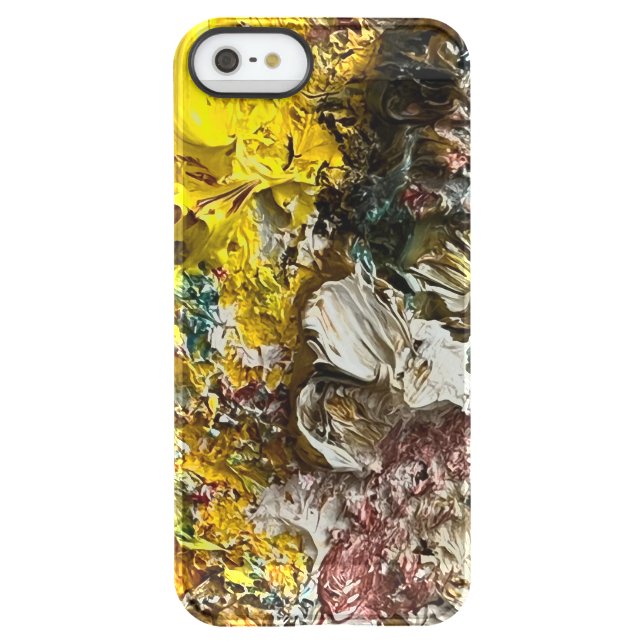 Artist's palette #1 uncommon iPhone case (Back)