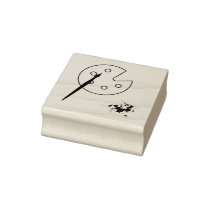 Thread and Needle Hand Sewn Business Rubber Stamp