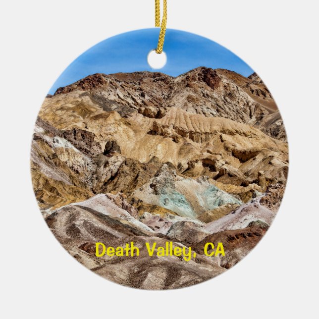 Artists Palette Ceramic Ornament (Front)