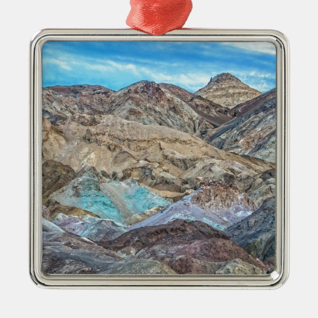 (Artist's Palette) Death Valley National Park Metal Ornament (Front)