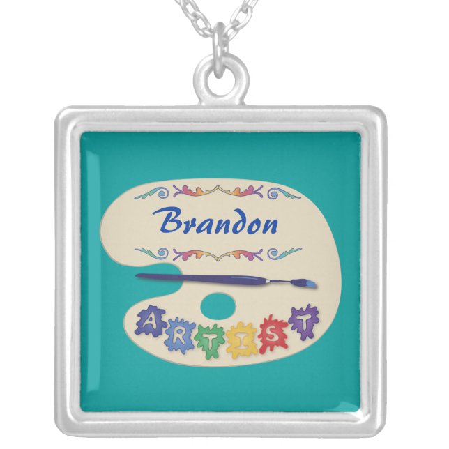 Artists Palette Necklace (Front)