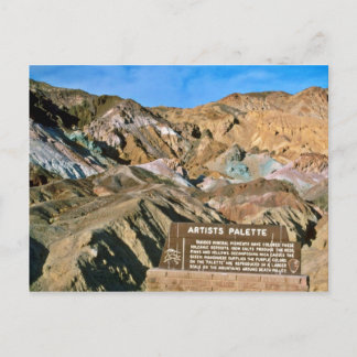 Artist's Palette Postcard