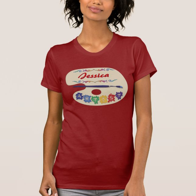 Artist's Pallet T-Shirt (Front)