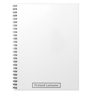 Sketchbook: Blank Pages, 8.5 x 11 inches, Ske Notebook, Zazzle