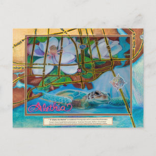 Artist's Post Card  Downtown Pensacola, Florida