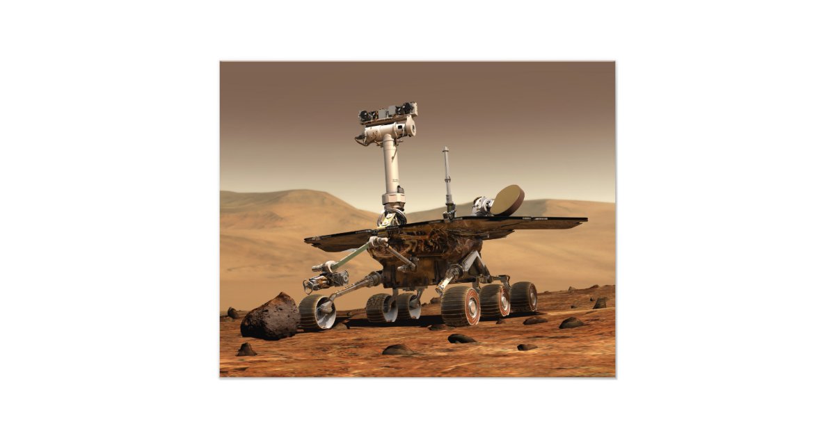 Artist s Rendition Of Mars Rover Photo Print Zazzle Artist s Rendition Of Mars Rover Photo Print Zazzle