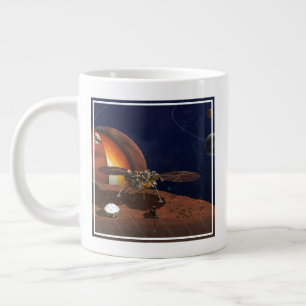 Artist's Rendition Of The Insight Lander. Giant Coffee Mug