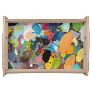 Artist's serving tray