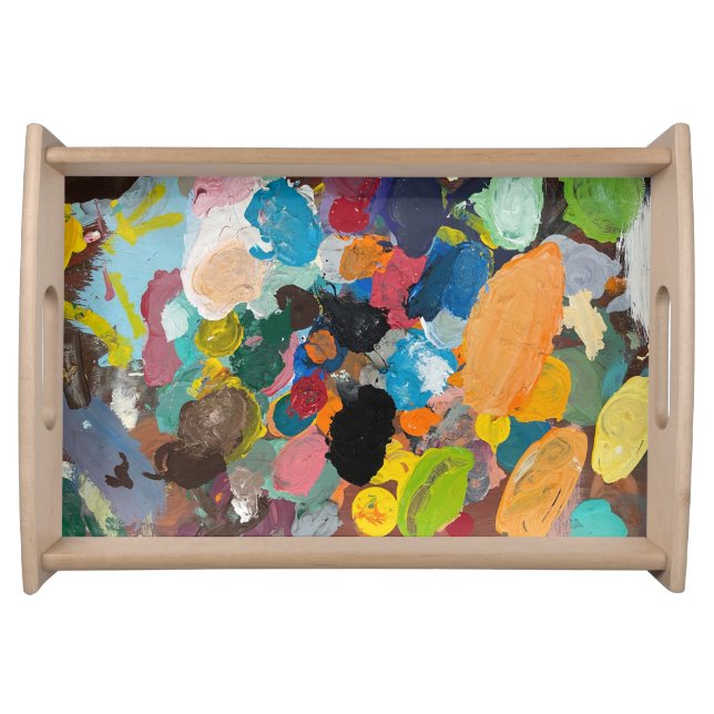 Artist's serving tray (Front)