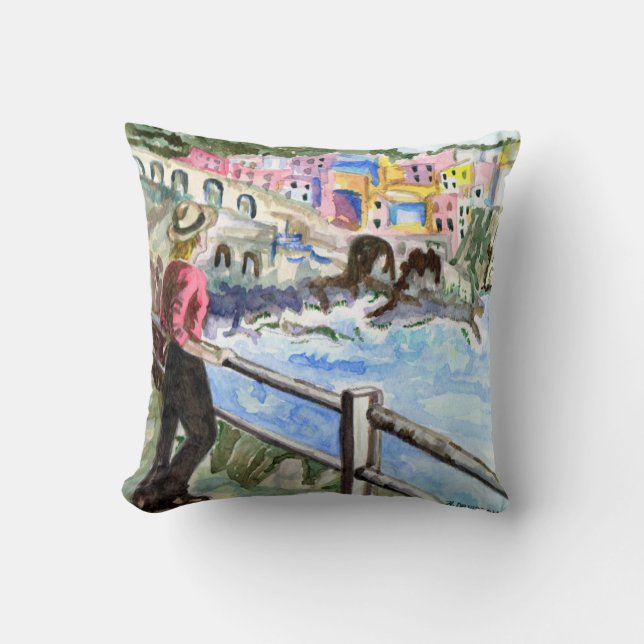 ARTIST'S THROW PILLOW - ECLECTIC DESIGN - GIFTS (Front)