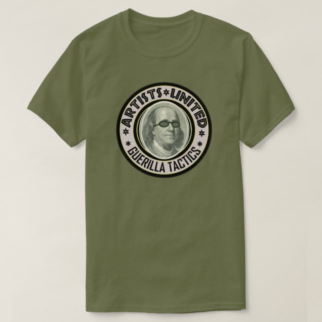 Artists United Guerilla Tactics T-Shirt (Design Front)