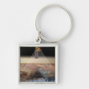 Artist's View of Odyssey Detecting Ice Keychain