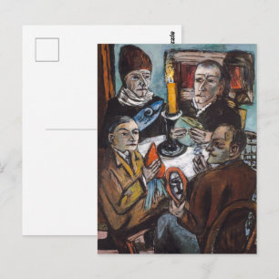 Artists with Vegetables Max Beckmann Postcard