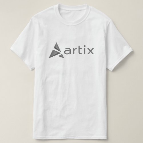 Artix greyscale logo brand on chest T_Shirt