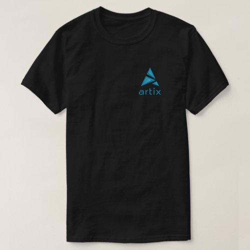 Artix logo brand left on chest dark T_Shirt