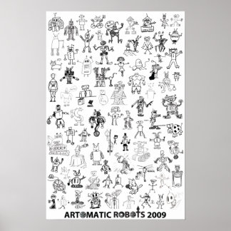 Artomatic Robots 2009 Poster 1