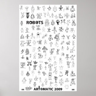 Artomatic Robots 2009 Poster 7