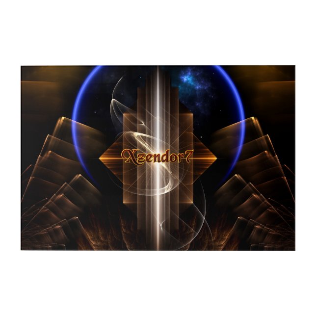 Artrillian Domain Of Xzendor7 Fractal Art (Front)