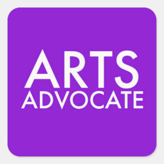 Arts Advocate Stickers