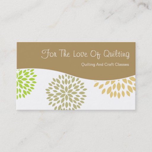 Customizable Arts And Crafts Business Cards