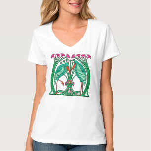 Arts and Crafts Cranes v2 T-Shirt