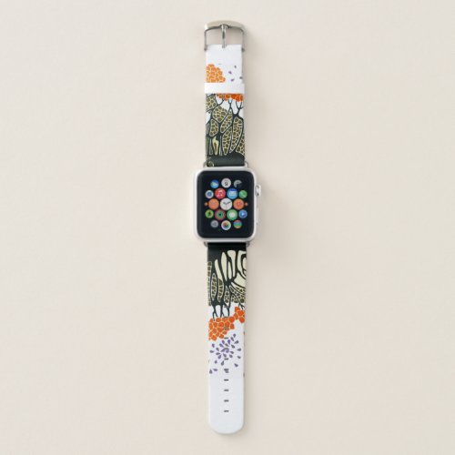 Arts and Crafts_Inspired and one_of_a_kind Apple Watch Band