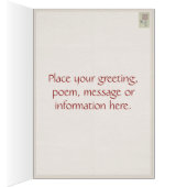 Arts and Crafts Rose Garden Cards (Inside (Right))