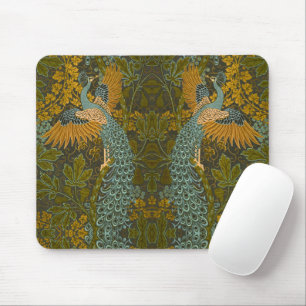 Arts and Crafts Walter Crane Peacock Pattern Mouse Pad