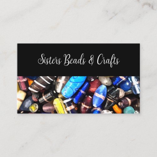 Arts Beads And Crafts Business Cards