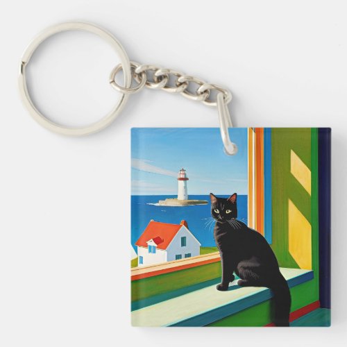 Arts  Cats Keychain