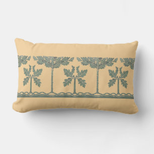 Arts & Crafts, Craftsman, Mission Style Oak Acorn Lumbar Pillow