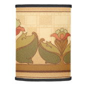 Arts & Crafts, Craftsman or Mission Style Flowers Lamp Shade (Right)