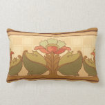 Arts & Crafts, Craftsman or Mission Style Flowers Lumbar Pillow<br><div class="desc">This is a digitally enhanced print of a vintage 1905 to 1915 Arts And Crafts,  Craftsman,  or Mission style floral frieze pattern.</div>
